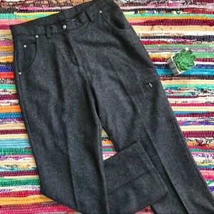 Woolrich ~ Grey wool cargo pants straight leg